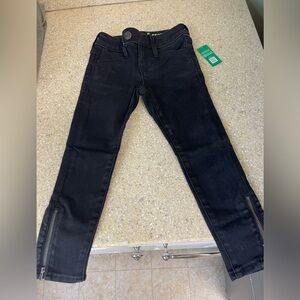 Gap Kids black Zipper Jeans